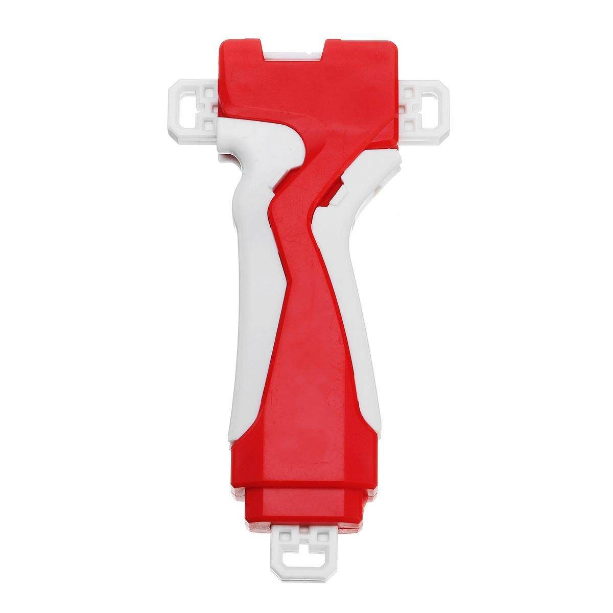 DIY Gyro With Competitive Battle Wheel Toy Handle Launch Combination Red