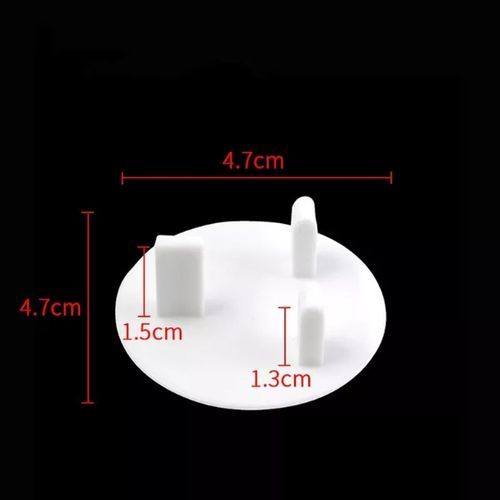 10pcs Of 13A Socket Cover Cap For Child Safety