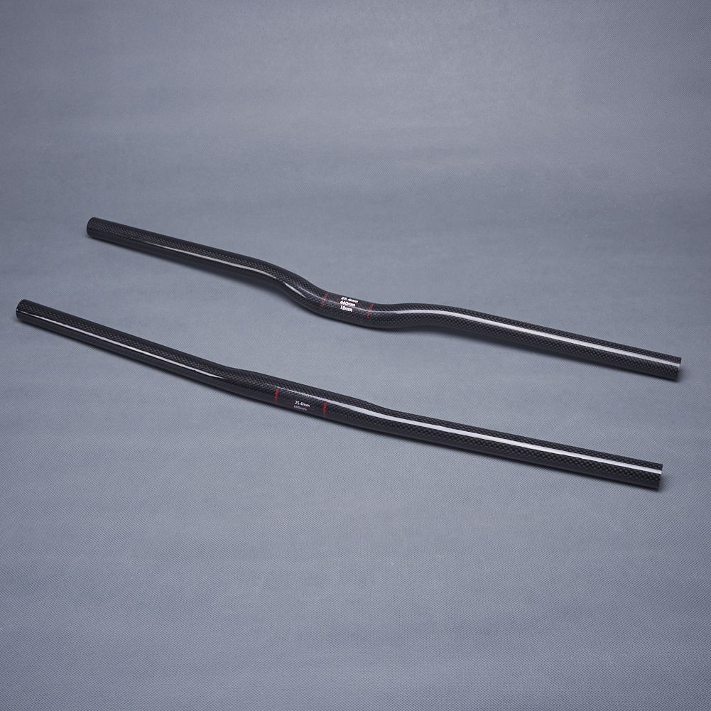 Glossy 3k Carbon Fibre Cycling Bars One Shaped Handlebar