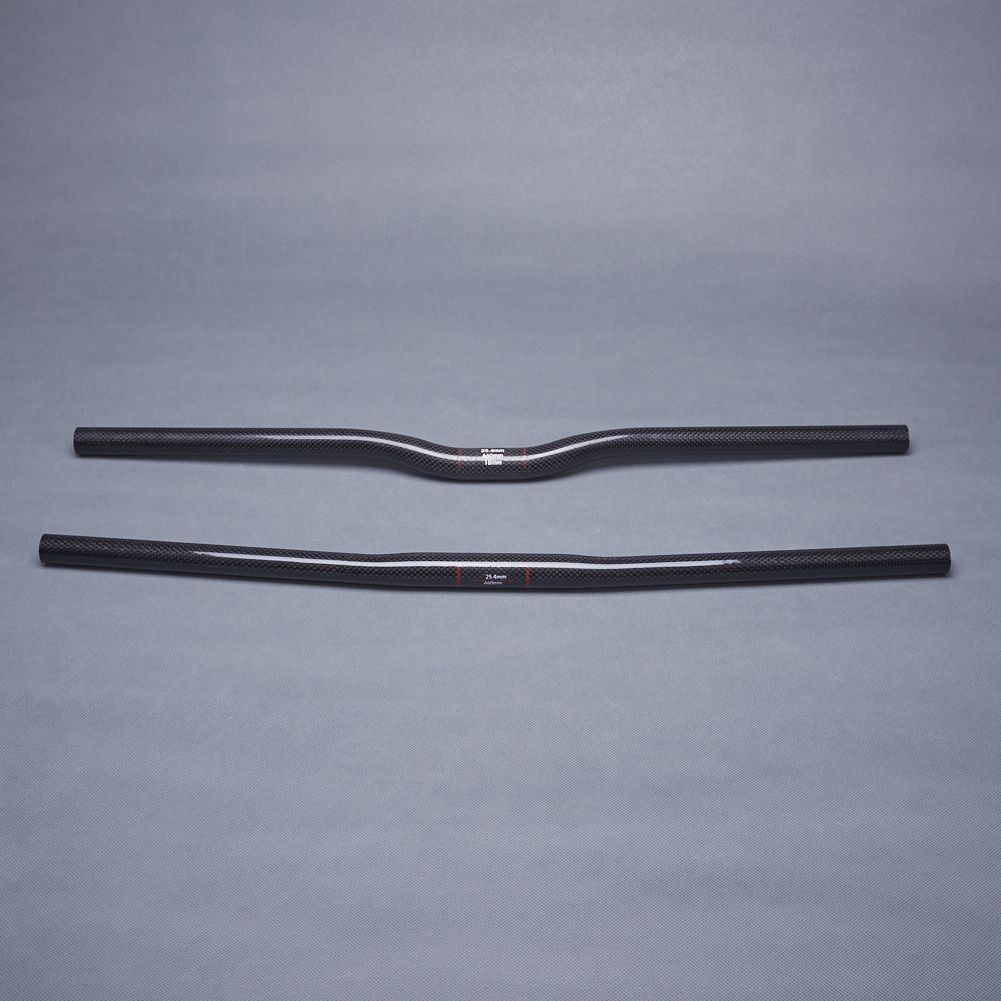 Glossy 3k Carbon Fibre Cycling Bars One Shaped Handlebar