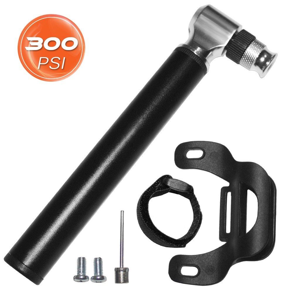 300 PSI Mini Bike Pump High Pressure Shock Pump For Presta