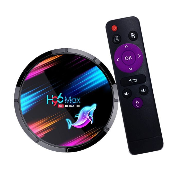 Smart H96 Max X3 Dual Wifi HDMI 2.1 A55 Box 4GB + 32GB EU Plug