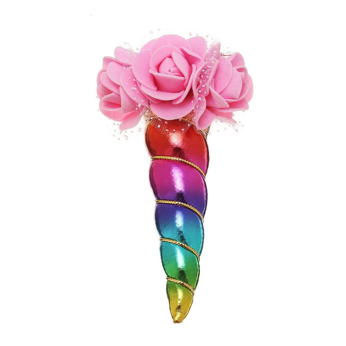 Fancy Dress Up Horse Brow Band Horse Clip Costume Decate Fairytale For Pony Colorful (color)
