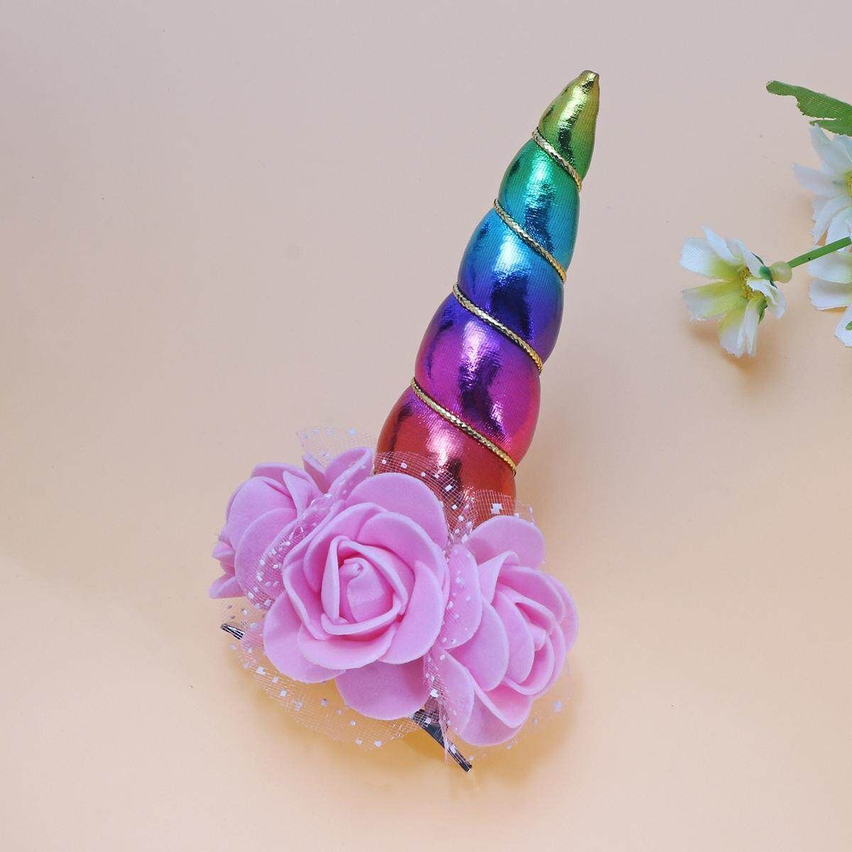 Fancy Dress Up Horse Brow Band Horse Clip Costume Decate Fairytale For Pony Colorful (color)