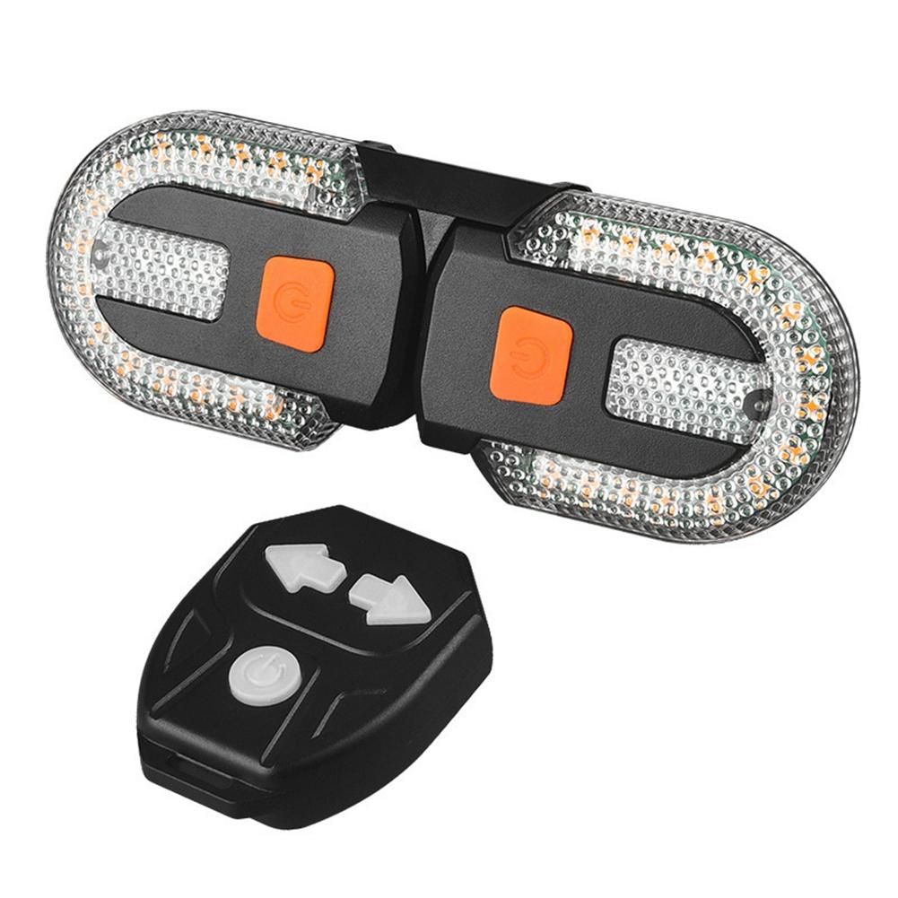 New Smart Bike Light Set USB Rechargeable Bicycle Turn Lamp