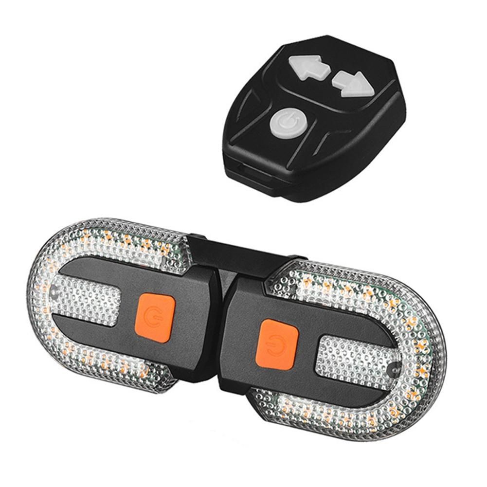 New Smart Bike Light Set USB Rechargeable Bicycle Turn Lamp
