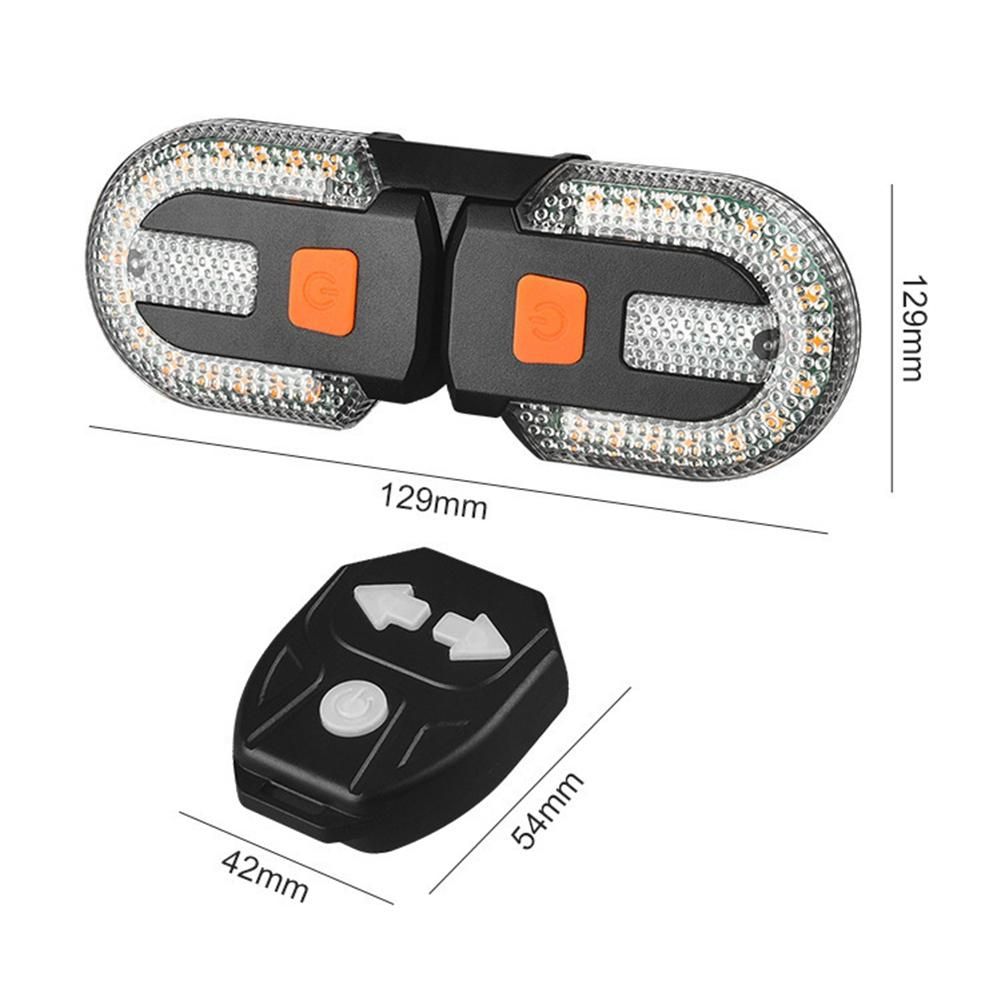 New Smart Bike Light Set USB Rechargeable Bicycle Turn Lamp