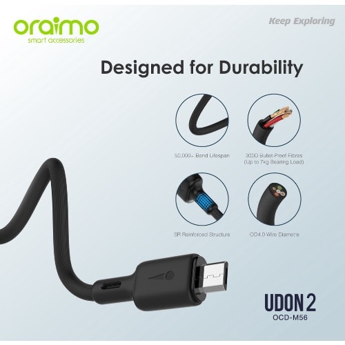 USB Android USB Fast Charge Cable - 2m