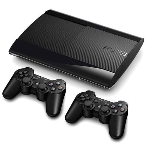 PlayStation 3 - Super Slim + 20 Games & Extra Controller-500GB