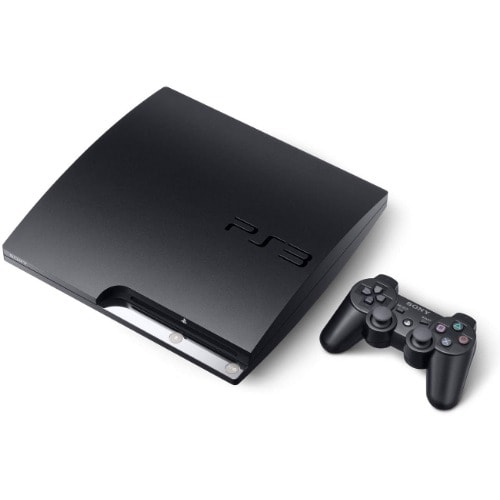 Sony PlayStation 3 Slim Console - 160GB  With Dual Shock Wireless Controller