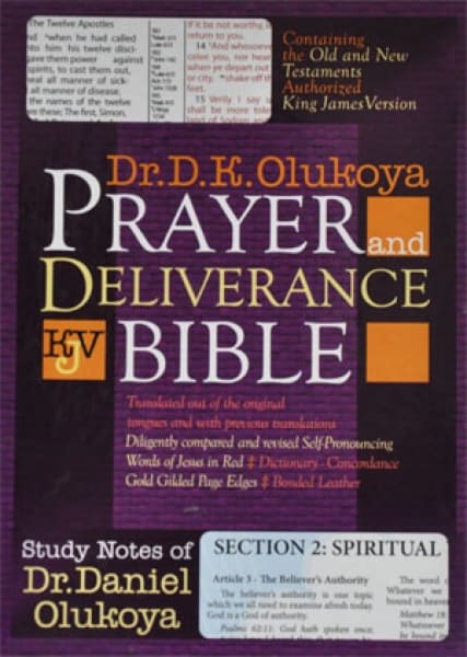 KJV Prayer And Deliverance Bible
