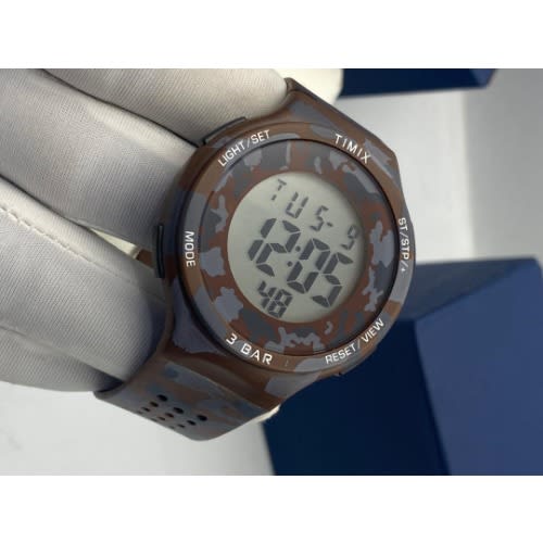 Men Camo Digital Wriswatch-br