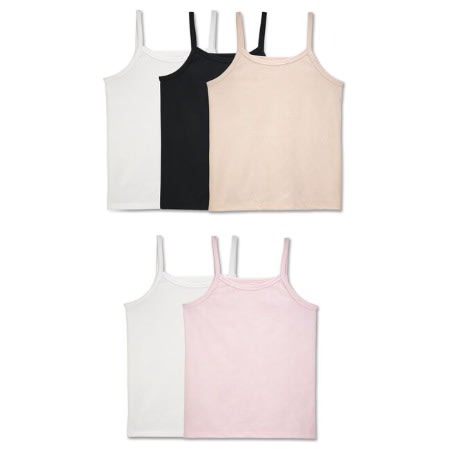 5 Pack Girls Cotton Camis