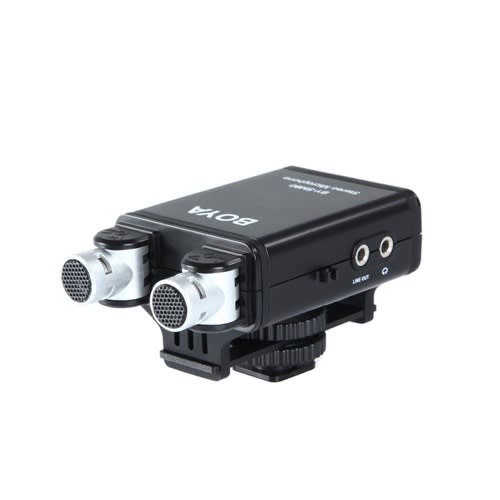 Stereo Video Microphone For DSLR Camera - BY-SM80