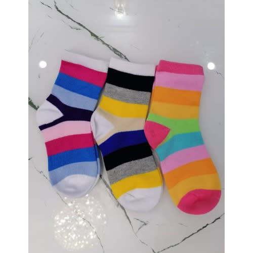 Children Rainbow Socks - 3pairs