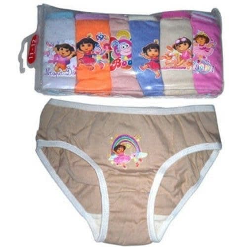 Girls Character Pant - Pack Of 6 - Multicolour