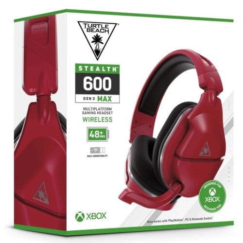 Turtle Beach Stealth 600 Gen2 Max Wireless Surround Sound Gaming Headset For Xbox Series X/s - Red