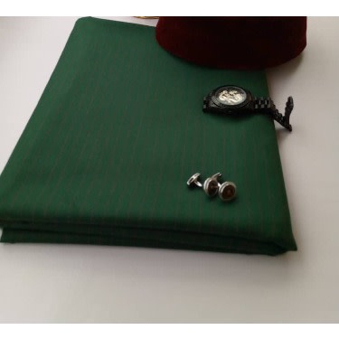 Senator Cashmere Fabric - 4 yards - Green