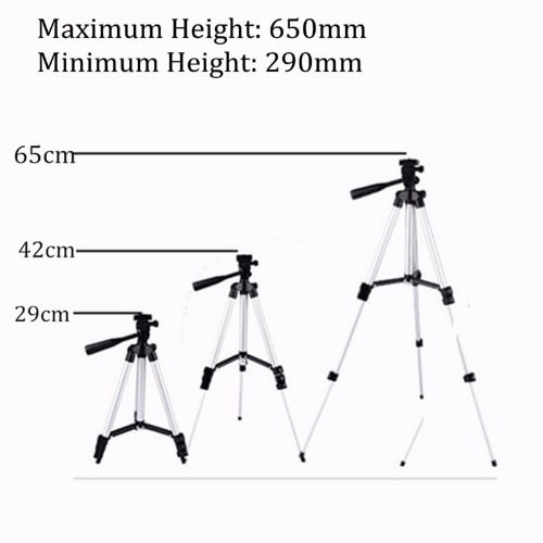 Aluminium Tripod Stand Holder For Camera Mobile Phone
