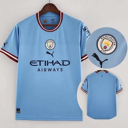 Men's Official Manchester City Players Version Jersey 2022/2023