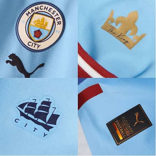 Men's Official Manchester City Players Version Jersey 2022/2023