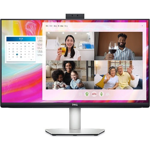 S2722dz 27-inch Qhd Video Conferencing Monitor, Microphones, Dual 5w Speakers, Usb-c
