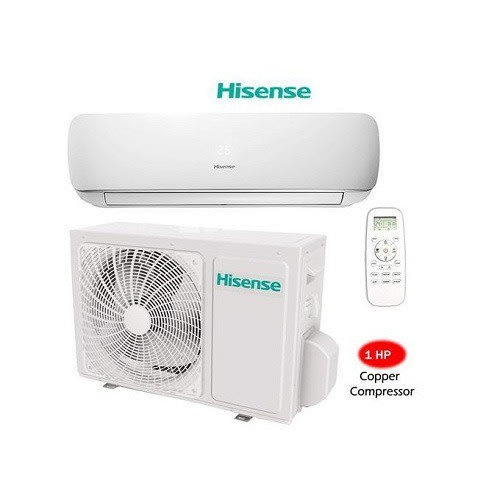 Split Air Conditioner -1hp - R410 Gas - 100% Copper Condenser
