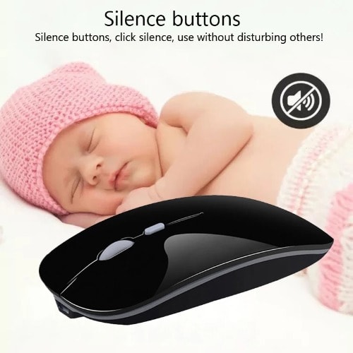 Rechargeable Mouse- Silent Click