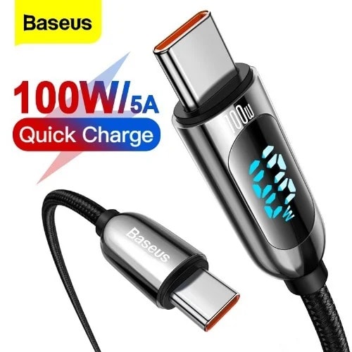 Baseus Cable Display Type-c To Type-c -100w- 1m