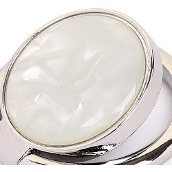 Magnet Plain Ring Phone Holder - Silver