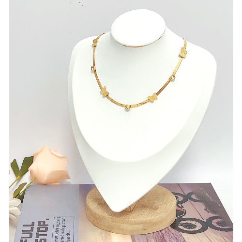 Simple Butterfly Design Necklace