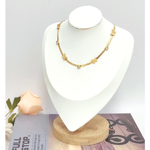 Simple Butterfly Design Necklace