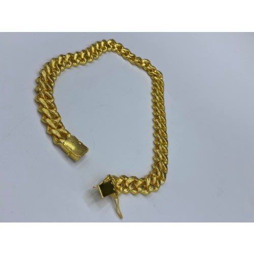 Men's Choker Necklace - Gold