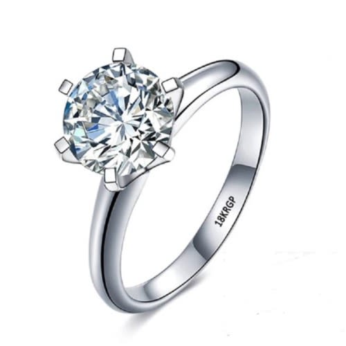 Wedding Band - White Gold