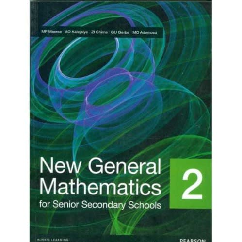 New General Mathematics For Senior Secondary School 2 (SS 2)