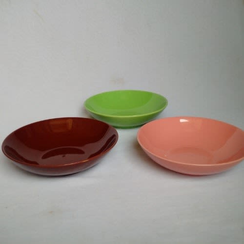Smp 3 Pieces Breakable Ceramic Dinnerware
