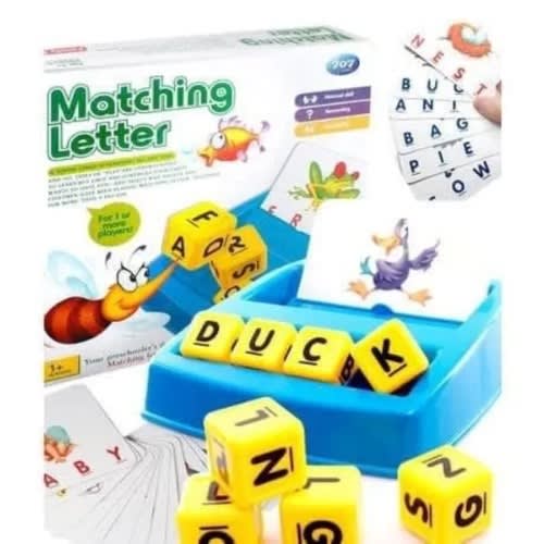 Matching Letter Game For Kids