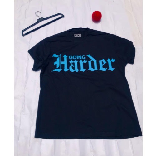 Going Harder Dili Crew Neck T-Shirt -Black