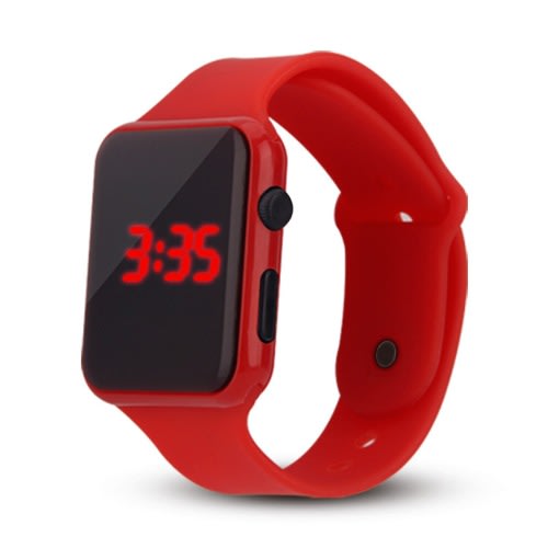 Unisex Wristwatch Red