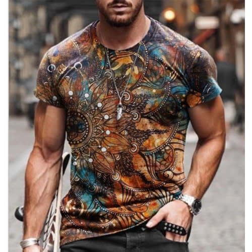 Tribal Printed T-shirt