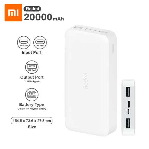 Xiaomi Power Bank -20000mAh - 18w