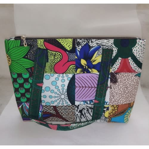 Ankara Patchwork Tote Bag For Ladies