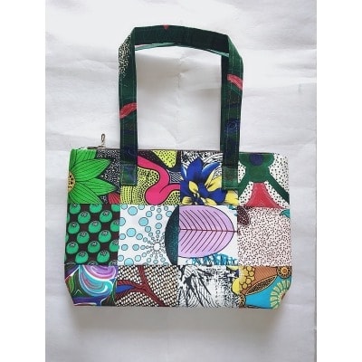 Ankara Patchwork Tote Bag For Ladies