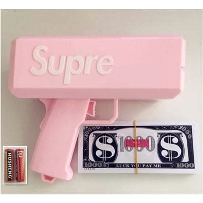 Cash Canon Money Gun - Pink