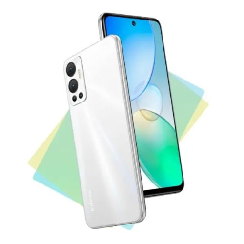 Hot 12 - 6.82"HD+ - 128GB ROM-4GB - 4G LTE - 5000mAh - Fingerprint - White