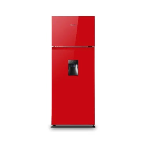 Top Mount Defrost Refrigerator With Dispenser - Ref 205 Drb - 204L - Red