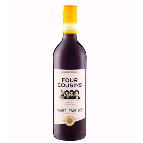 Natural Sweet Red Wine -75cl X 6bottles - 7.5%Acl