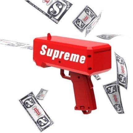 Supreme Cash Cannon Money Spray Gun