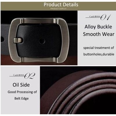 Men's Genuine Leather Belt