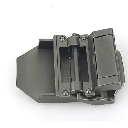 Automatic Buckle Canvas Belt - Green